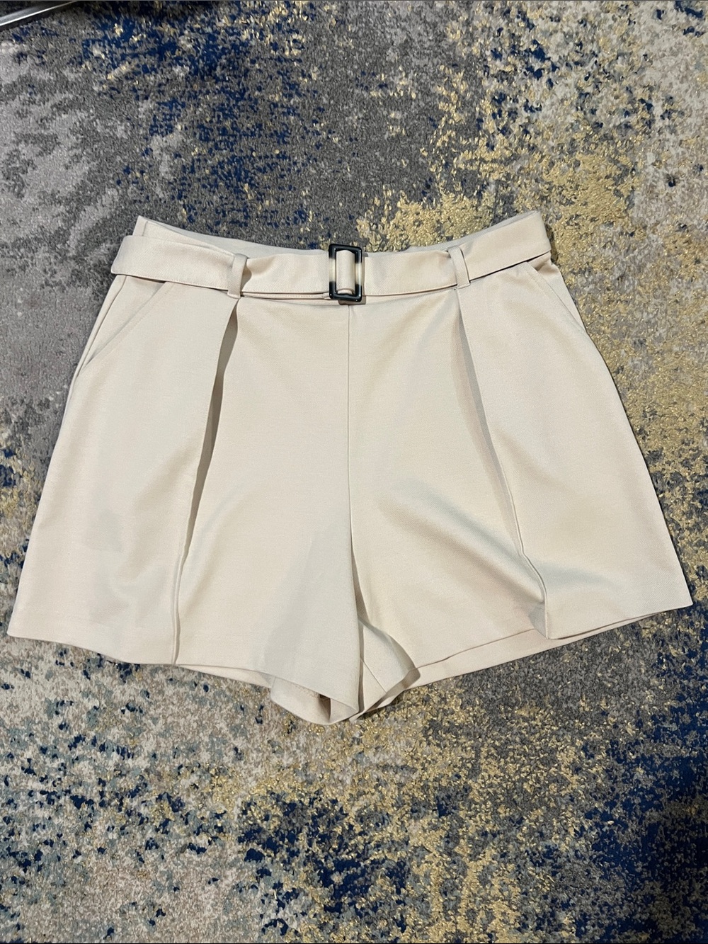 H&M Belted Shorts